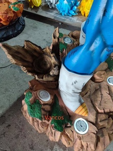Statue d'anime sur mesure grandeur nature <span class=keywords><strong>Dragon</strong></span> <span class=keywords><strong>Ball</strong></span> Z Super Saiyan Vegeta Goku, sculpture en résine, vente en gros pour les boutiques, les centres commerciaux et la décoration intérieure - Product Image 3