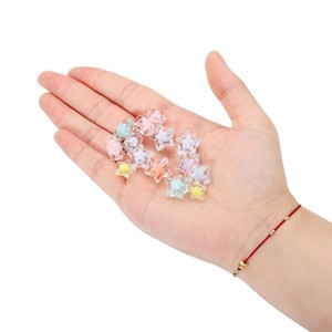 ลูกปัดอะคริลิกรูปดาวหลากสีสำหรับทำเครื่องประดับ DIY ขนาด 10 มม. - Product Image 5