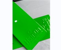 Peinture en poudre fluorescente de couleur néon Revêtement époxy polyester Pulvérisation pour meubles en métal Vernis pour voiture Utilisation