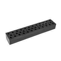 Protection de quai en caoutchouc vierge 100% imperméable pour bateaux, noir, 100cm x 20cm
