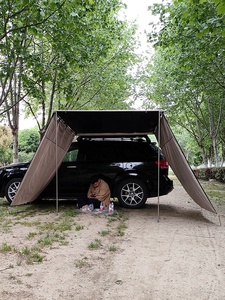Travelling Trail per esterni Camping SUV portellone per tenda pieghevole per auto portatile posteriore casa tenda per campeggio in famiglia - Product Image 2