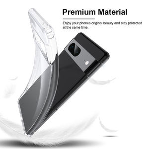 Funda Protectora Transparente de TPU Suave para Google Pixel 7, Anti-Amarillamiento, Resistente a Golpes, Cobertura Total, Alta Transparencia - Product Image 4