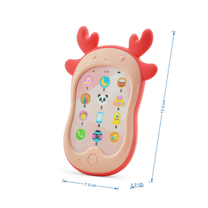 Juguete Musical Rosa inteligente para niños, juguete de aprendizaje temprano para bebés, juegos de conversación, portátil, tableta, juguetes educativos - Product Image 3