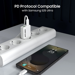 <span class=keywords><strong>Cargador</strong></span> KC GaN de 25 W, Tipo C, <span class=keywords><strong>Carga</strong></span> Rápida para Teléfonos Móviles, Adaptador de <span class=keywords><strong>Cargador</strong></span> Universal de Pared, <span class=keywords><strong>Cargador</strong></span> USB C de 25 W para <span class=keywords><strong>iPhone</strong></span> y Samsung - Product Image 4