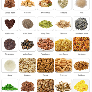 Machine d'emballage verticale automatique motorisée SPK320K 50-500g de haute précision pour granulés, avec fonction de collage et de pose de film, feuille et papier - Product Image 6