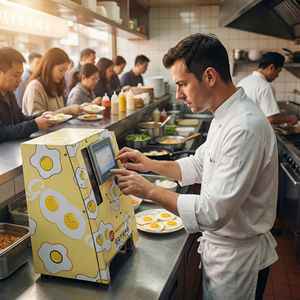 เครื่องต้มไข่เชิงพาณิชย์, อุปกรณ์อาหารเช้าของโรงแรม, เครื่องใช้ในครัวร้านอาหาร - Product Image 4