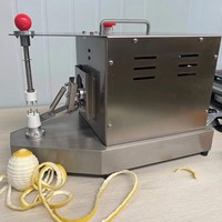 Éplucheuse de fruits électrique commerciale en acier inoxydable 304, machine à éplucher les oranges, les citrons, les pommes et les agrumes à grande vitesse
