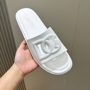 Sandales plates décontractées en cuir véritable pour femme, collection été 2026 – Tongs de créateur de haute qualité pour femmes - Product Image 1