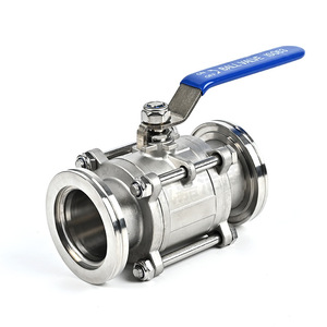 Válvula de Bola de Acero Inoxidable de 1 Pulgada con Brida ISO para Gas, Operación a Temperatura Normal - Product Image 1
