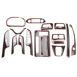 Consola Central de madera Abs para coche Honda Crv 2012 2013 2014 CR-V, accesorios de Interior, moldura de tablero de ventana de engranaje