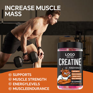 OEM Jiabei Fresh Muscle Gummies Creatine Monohydrate Grosir Suplemen Kebugaran Vitamin Peningkat Energi Imunitas Nutrisi Olahraga - Product Image 3