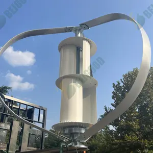 free renewable energy permanent magnet alternator generator wind turbine ce certified 3kw windmill tunnel turbine home generator