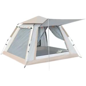Kalite büyük uzay açık kamp çadırları 3-4 kişi odaları 1 oturma odası lüks su geçirmez kamp çadırı - Product Image 3