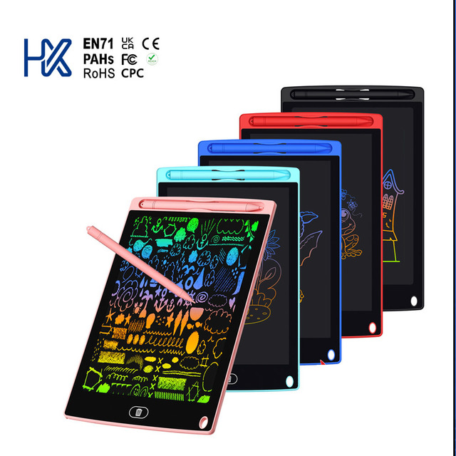 HX Factory Customized Lcd Writing Tablet Kids Children'S Drawing Tablet Doodle Board Kids Lcd Writing and Drawing Tablet for Kis