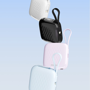พาวเวอร์แบงค์ 10000mAh 22.5W ชาร์จเร็ว ขนาดเล็ก พกพาสะดวก พร้อมสายชาร์จในตัว และขาตั้งพับได้ สำหรับการเดินทาง - Product Image 5