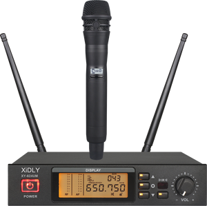 Microphone True Diversity à <span class=keywords><strong>prix</strong></span> compétitif Microphone sans fil Uhf portable 640 - 667.45Mhz - Product Image 1