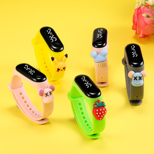 Relojes Digitales <span class=keywords><strong>de</strong></span> Silicona LED al por Mayor para Niños con Recordatorio <span class=keywords><strong>Reloj</strong></span> Deportivo <span class=keywords><strong>de</strong></span> Plástico <span class=keywords><strong>de</strong></span> Alta Calidad para Niños 2022 - Product Image 3