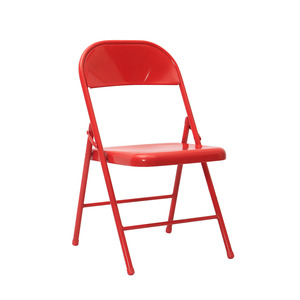 Sièges rembourrés en PU souple bon marché en gros métal <span class=keywords><strong>noir</strong></span> chaises pliantes en acier pour les événements - Product Image 6