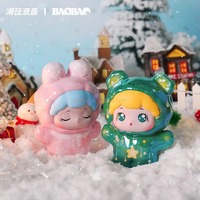 Série de boîtes aveugles de bureau en PVC à la mode-Pop Hug Pet Shop Plus guirlande de carnaval de Noël Aurora Series Doll Handmade Frozen for