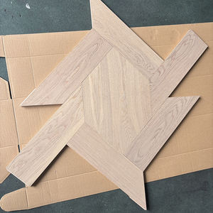 Parquet en <span class=keywords><strong>bois</strong></span> d'ingénierie en chêne européen, forme de fleur, parquet en <span class=keywords><strong>bois</strong></span> de chêne - Product Image 4