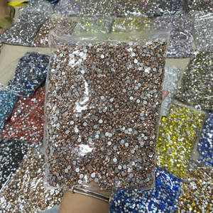 徐林SS3-SS50玫瑰线彩色无修补平底水晶玻璃水钻 - Product Image 6