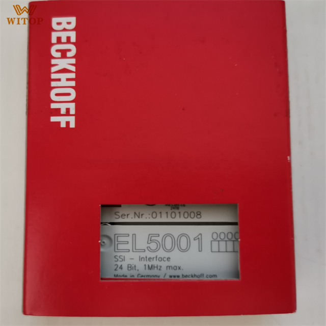 Beckhoff Bus Coupler, Digital Input/Output Terminal Module, Shielding Isolation Module EL5001