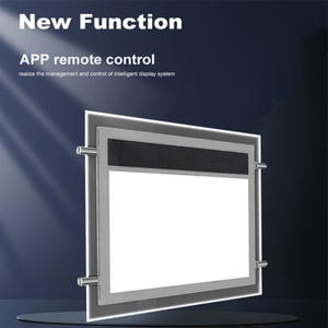 Light <b>Box</b> Display Advertising Screen Magnetic <b>Frame</b> Poster Display LED Backlit Slim Replaceable Inner Screen - Product Image 3