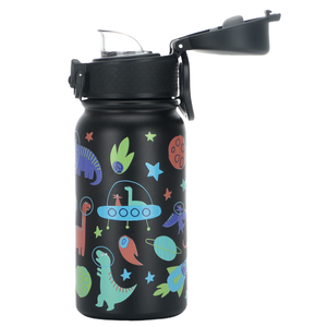 Wholesale Custom Kids Stainless Steel 3d Printed Hydration Bottles Portable Leak-proof Bpa-free Vacuum <b>Flask</b> Dinosaur Design - Product Image 5