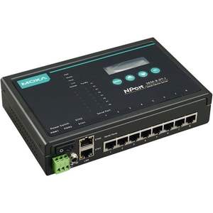 Servidor de Dispositivos Seriales Moxa NPort 5650-8-DT-J, Módulo de Comunicación Ethernet de 8 Puertos - Product Image 1