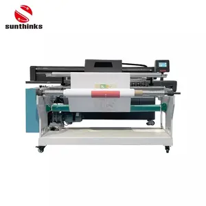 Sunthinks Hybrid Inkjet Printing ondulato Box Roll Film stampante a getto d'inchiostro Single Pass macchina da stampa in cartone ondulato