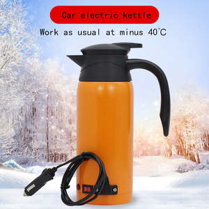 800ml Offre Spéciale électrique chauffé voyage tasse à café 24v électrique chauffage bouilloire <span class=keywords><strong>voiture</strong></span> intelligente chauffage Dc12v bouilloire - Product Image 4