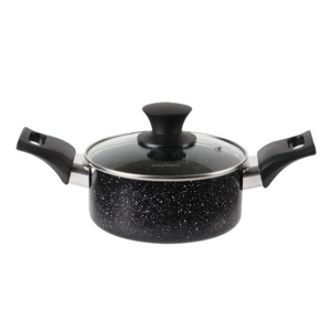 <span class=keywords><strong>Casserole</strong></span> en aluminium antiadhésive classique OEM avec revêtement en marbre compatible avec la cuisinière à <span class=keywords><strong>induction</strong></span> <span class=keywords><strong>sans</strong></span> <span class=keywords><strong>PFOA</strong></span> pour la soupe - Product Image 6