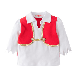 Petit enfant 1-6 ans à manches longues bébé garçons ma première tenue de pirate d'Halloween HCFB-027 - Product Image 6