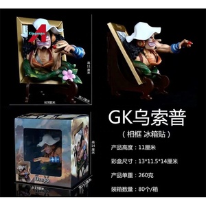Anime One Pieced Q Version GK Zoro <span class=keywords><strong>Nami</strong></span> Usopp Cadre <span class=keywords><strong>photo</strong></span> Réfrigérateur Aimant Figure Modèle Statue Collection Cadeau en boîte - Product Image 6
