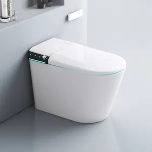 JDOOR Fashion design bagno sedile intelligente riscaldato smart toilet ceramic phone voice control full auto smart toilet