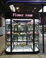 Réfrigérateur à fleurs Pusen, vente chaude, réfrigérateur commercial pour bouquets de fleurs fraîches, vitrine réfrigérée pour fleuristes, vitrine réfrigérée