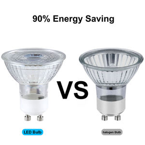 Bombilla LED GU10 de 54 mm, 38° de haz, 245 lm, 6000 K, CA 110 V, CRI>80, luz blanca, para camping, plástico, uso de emergencia - Product Image 3