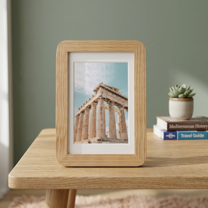 Cadre photo en bois massif écologique incassable avec plexiglas HD, pour montage mural ou sur table, couleur personnalisée, impression UV/sérigraphie - Product Image 3