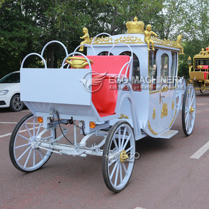 Offre Spéciale : Carrosse Électrique Royal Blanc Classique Sans Chevaux pour Hôtels de Luxe et Mariages – Transport de Style Vintage - Product Image 5