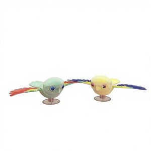 Pájaro de Peluche de Pelo Corto con Alas Móviles, Decoración para Coche y Moto, Juguete Divertido para Aliviar el Estrés, Juguete Creativo - Product Image 2