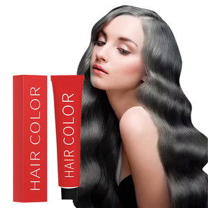 מותג איטלקי סגנון טהור שיער מהיר צבעים אורגני צמח אמוניה חינם קרם צבע שיער שחור - Product Image 1