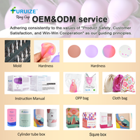 Coupe menstruelle en silicone médical pour flux abondant, sans BPA, réutilisable, kit de coupe menstruelle écologique