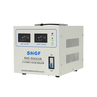 Régulateur de tension automatique monophasé SHGF SVC-2000VA 2kVA 110V 220V à commande servo pour usage domestique