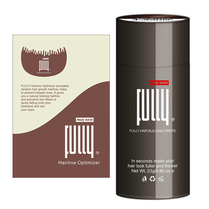 FULLY Fibres Capillaires Volumisantes 23g Poudre Formule 2-EN-1 Ingrédients Entièrement Naturels pour des Cheveux Plus Denses et Plus Épais Unisexe Épaississement des Cheveux Fins - Product Image 5