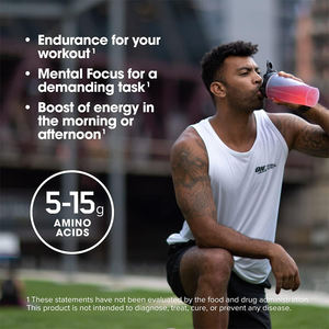 Vente en gros OEM Marque privée Poudre de complément énergétique à base de mélange d'acides aminés essentiels au goût de raisin naturel avec 100 mg de caféine - Product Image 4