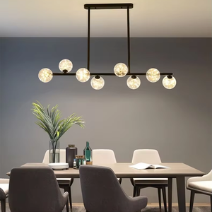 Vendita calda diretta della fabbrica di vetro palla oro lampadario e ciondolo illuminazione <span class=keywords><strong>cucina</strong></span> isola <span class=keywords><strong>lampadari</strong></span> <span class=keywords><strong>moderni</strong></span> <span class=keywords><strong>per</strong></span> <span class=keywords><strong>soggiorno</strong></span> - Product Image 2