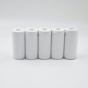 Papier thermique non auto-adhésif triple protection (imperméable, résistant à l'huile, résistant aux déchirures) blanc monocouche 57x25mm, <span class=keywords><strong>5</strong></span> rouleaux/paquet - Product Image 1