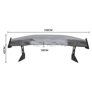 Aileron de coffre arrière en fibre de carbone style VRS pour Mitsubishi Evolution Lancer EVO10 EVO X Car Styling - Product Image 1