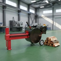 Fendeuse de bûches électrique rapide HOT JQ, 2 secondes de temps de réponse, avec roulement et engrenage, force de 7 tonnes pour bois de chauffage forestier