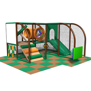 Parque Infantil Modular Profesional para Niños, Equipo de Juegos Interior con Bloques Suaves y Mini Tobogán para Jardín de Infancia - Product Image 1